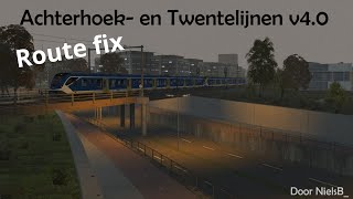 Achterhoek en Twentelijnen V40 Route Fix [upl. by Prowel122]