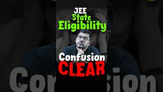 JEE 2025 State Eligibility Criteria Cleared🔎 shorts jeemains jee2025 jee nta iitjee [upl. by Gillian]