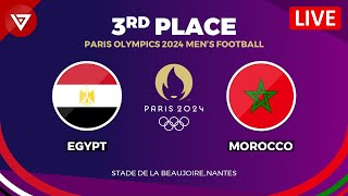 🔴 EGYPT vs MOROCCO  3RD PLACE MENS FOOTBALL PARIS OLYMPICS 2024 Preview amp Predictions Bronze Medal [upl. by Veleda]