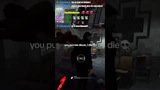 Uppies works everytime 🤣👍 dbd dbdgamer livestream twitchstream gaming dbdgameplay [upl. by Yenar]