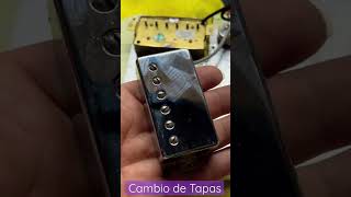 Fender Humbucker Cover Replacement guitar guitarra music fyp fender [upl. by Pepito]