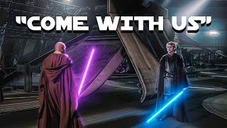 What if Anakin WENT With Mace Windu To Fight Palpatine [upl. by Oznohpla]