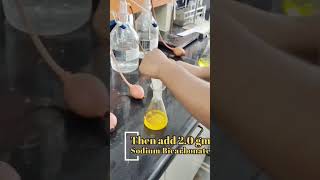 Standardization of sodium thiosulfate in just 2 minutes chemistry science iodometric titration [upl. by Nodnab]