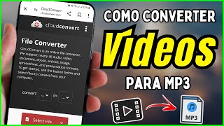 Como Converter Vídeo Para MP3 [upl. by Sulrac394]