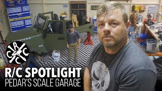 RC Spotlight Pedars Scale Garage [upl. by Melia185]