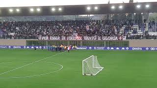 Fiorentina i tifosi caricano la squadra verso la Juve [upl. by Allesiram]