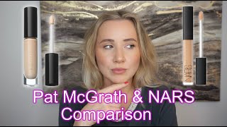 PATMCGRATH CONCEALER COMPARISON WITH NARS CONCEALER  WHICH ONE WILL DO BETTER [upl. by Tallula]