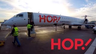 HOP AIR FRANCE CRJ 1000  AMSTERDAM  NANTES [upl. by Tyrone]