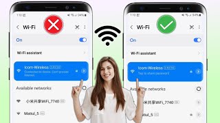 Hoe WiFi te repareren Verbonden met apparaat Kan geen internetprobleem opgeven op Android [upl. by Flint]