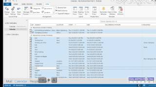 Merge Two Outlook Calendars [upl. by Arela665]