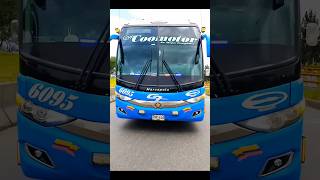 GRUPO COOMOTOR NAVETTE 6095 porlasrutasdelosandes bus viralshort [upl. by Obediah]