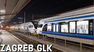 HŽ trandem trains class 6112 Zagreb GlkDugo Selo [upl. by Vida]