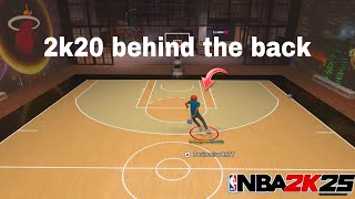 2K20 EXPLOSIVE BEHIND THE BACK TUTORIAL 2K25 [upl. by Knobloch]