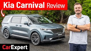 2022 Kia Carnival review Like an SUV but better [upl. by Nanreit]