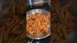 Nonnas Fried Leftover Pasta [upl. by Krongold59]