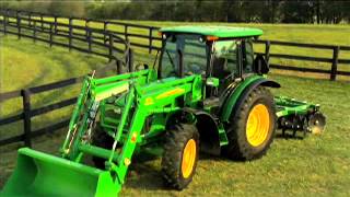 John Deere 5 Series Utility Tractors Video [upl. by Atirehc]