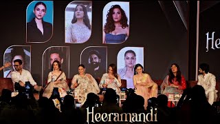 UNCUT  Heeramandi  The Diamond Bazaar  Panel Conversation  Manisha Koirala Fardeen Khan Richa [upl. by Aiuqcaj]