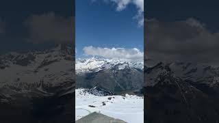 Gornergrat Zermatt Switzerland June 6th 2023 1202 PM [upl. by Norbel]