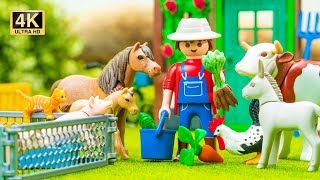 Farm Setup for Animals  Toy Farm World Ep8 4K [upl. by Maiga50]