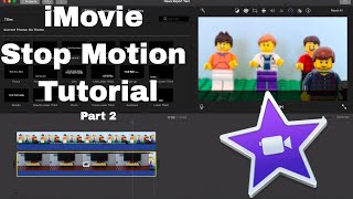 iMovie StopMotion Tutorial Part 2 Green Screen Picture in a Picture and more [upl. by Bamford]