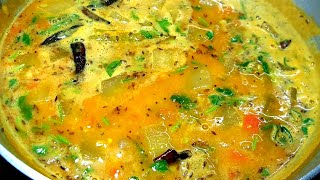 சுவையான பூசணிக்காய் சாம்பார்Poosanikkai sambar TamilSambar recipe Tamil [upl. by Yelak]