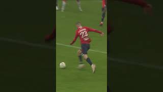 Edon Zhegrova football ligue1 messi ronaldo skills soccer fußball [upl. by Lazaro]