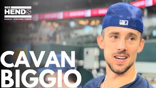 Cavan Biggio talks father Craig Biggio influence  favorite players  MLB the show amp BlueJays [upl. by Uziel]