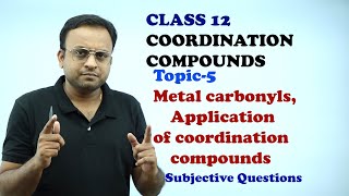 Coordination compounds Class 12  Synergic bond Application of coordination compounds [upl. by Ammeg337]