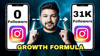 The Instagram Growth Formula  31K Followers in 1 Month  Sunny Gala [upl. by Eeluj]