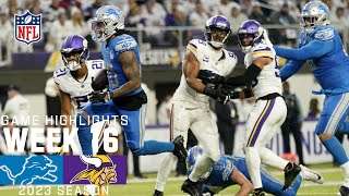 Detroit Lions vs Minnesota Vikings  2023 Week 16 Game Highlights [upl. by Seravat192]