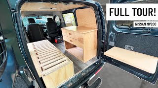 PERFECT WEEKEND CAMPER  Nissan NV200 [upl. by Ailices]