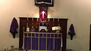 Live Traditional Latin Mass Thursday 30 March 2023 St Anne’s  Passiontide Feria St Zozimus [upl. by Hepza51]