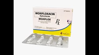 Pharmacology of Moxifloxacin Avelox  Pharmacokinetics Mechanism of action Uses Effects [upl. by Mott]