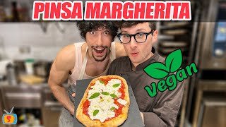 Pinsa margherita vegana  Cucina sano con Sprezzel EP9 [upl. by Anibla]