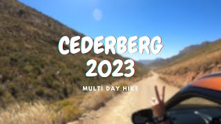 Cederberg 2023  Multi Day Hike [upl. by Airdnoed]