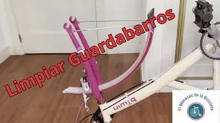 Cómo Limpiar el Guardabarros de la Bicicleta [upl. by Mushro]