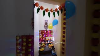 Daughters Birthday Party Decoration 🥰😍 trending decoration birthday party daughter video fun [upl. by Ronoh860]