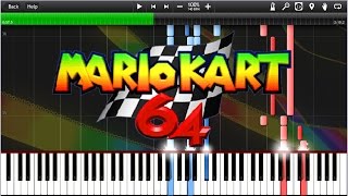 Mario Kart 64  Rainbow Road【Synthesia Remix】 [upl. by Nosneb]