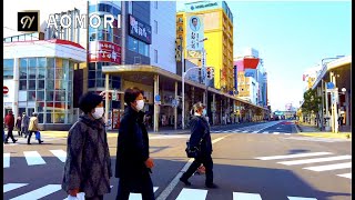 【AOMORI】Aomori （Tohoku region）Walking Tour 平日昼間の青森駅前をぶらぶら歩いてみた 【4K】 [upl. by Dloraj]