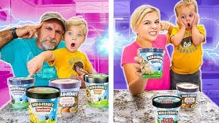 Twin Telepathy Milkshake Challenge Can Our Family Read Minds [upl. by Glaab]