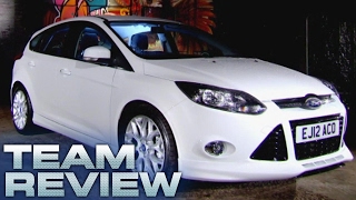 Ford Focus 10 Ecoboost Team Review  Fifth Gear [upl. by Alpers]