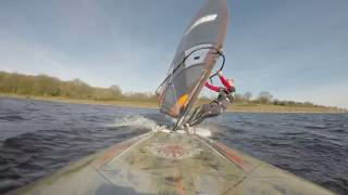 Raceboard Windsurfing Bartley Green MWA 2017 [upl. by Eycal]