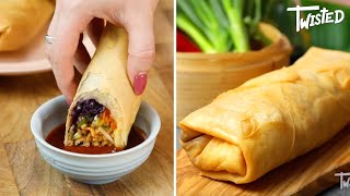 Asian Culinary Adventure Crafting Giant Spring Rolls amp More  Twisted [upl. by Inobe]