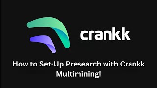 How to SetUp Presearch with Crankk Multimining [upl. by Auqinaj]