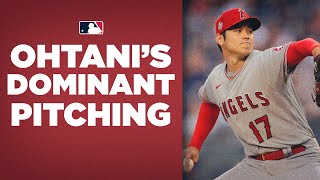 Shohei Ohtani PITCHINGONLY Highlights Is he a Cy Young favorite [upl. by Canice]