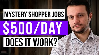 How To Make Money With Mystery Shopper Jobs In 2024 Step By Step [upl. by Ranice]