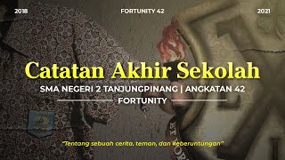 Catatan Akhir Sekolah 2021  SMAN 2 TANJUNGPINANG  FORTUNITY [upl. by Tarttan]