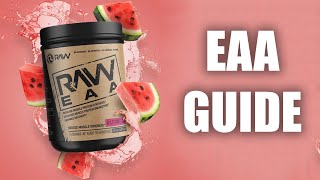 RAW Nutrition EAA  Your Guide To Essential Amino Acids [upl. by Dennett]