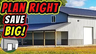 How much does it cost to build a Pole Barn [upl. by Klarrisa]