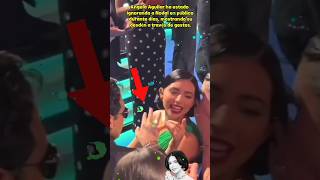 Angela Aguilar MUESTRA DESINTERES por Christian Nodal mientras habla con Marc Anthony angelaaguilar [upl. by Ashton]